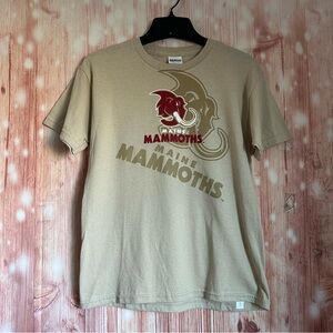 Gildan Tan Maine Mammoths Indoor Football League Youth T Shirt
